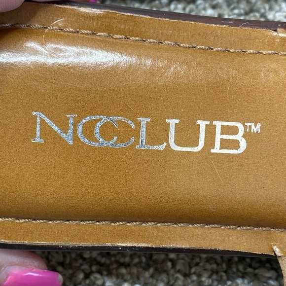 NC Club Survivor Brazilian Leather Sandals Slides Mules 8 - Picture 11 of 12